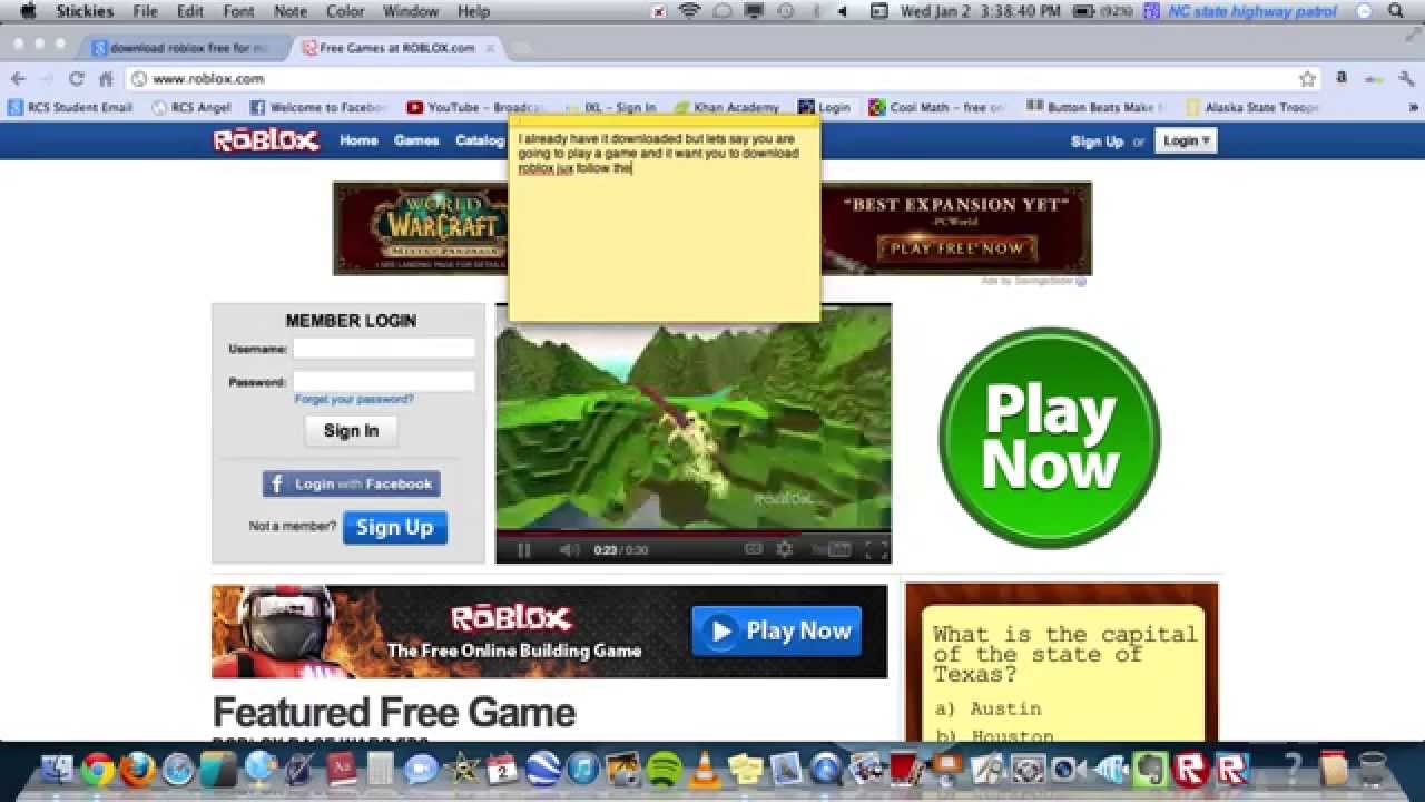 Download Roblox For Mac